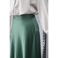 Alisma Moda Saten Etek