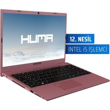 Huma H4 V5.1.8 Intel Core I5-1235U 16GB Ram 500GB SSD Windows 11 14,1" Fhd Rose Gold
