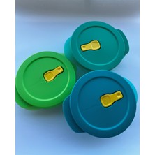 Tupperware Mikrodalga Isıtma ve Saklama Kapları 3 Lü Set