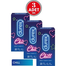 Durex Chill 10'lu Prezervatif 3 Adet