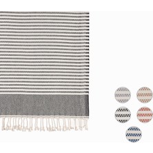 Buldan Store Lotus Peştemal (Siyah) %80 Pamuk %20 Bambu 95 x 180  cm   Banyo Havlusu, Plaj Havlusu