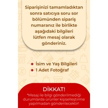 Giftcrea Kişiye Özel Şeffaf Pleksi Magnet – Unicorn Temalı Doğum Günü Hatırası Magnet (Her Yaşa Özel)