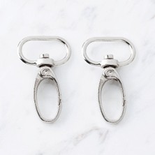 Loren 2,5x4 cm 2 Li Makrome Anahtarlık Kancası