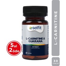 Selfit L-Carnitine & Guarana 30 Tablet - L-Karnitin, Guarana
