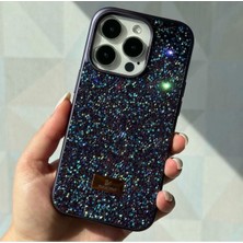 Awei Iphone 14 Uyumlu Lux Premium Taşlı Kılıf