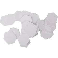 6X100 Adet Altıgen Ingilizce Kağıt Ekleme Kapitone Şablonları Zanaat 26MM 6 Adet (Yurt Dışından)