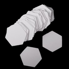 6X100 Adet Altıgen Ingilizce Kağıt Ekleme Kapitone Şablonları Zanaat 26MM 6 Adet (Yurt Dışından)