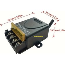 220 Volt 30 Amper Kablosuz Uzaktan Kumanda Anahtarı(Role Alıcısı)