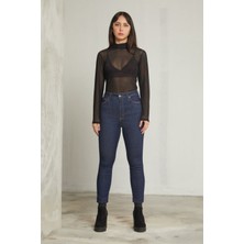 Kutaf Skınny Jeans Düz Pantolon