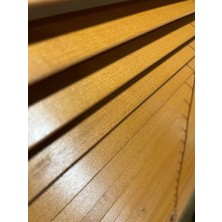 25 mm Ahşap Jaluzi - Açık Meşe