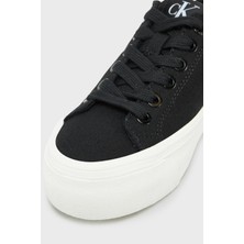 Calvin Klein Pamuk Karışımlı Kanvas Ayakkabı YW0YW017630GM Bayan Ayakkabı YW0YW01763 0gm