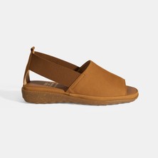 Aero Comfort Elmera Taba Kadın Deri Aerocomfort Günlük Ayakkabı