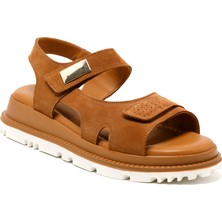 Kadın Sandalet RC-25Y-201-M15 John May Taba Süet