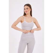 Scorp Viva Sporcu Sütyeni Gri