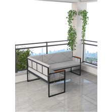 Src Serisi Balkon, Bahçe, Cafe, Köşe Takımı, Balkon Köşe Takımı - Açık Gri