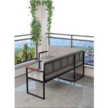 Src Serisi Balkon, Bahçe, Cafe, Köşe Takımı, Balkon Köşe Takımı - Açık Gri