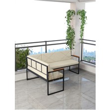 Src Serisi Balkon, Bahçe, Cafe, Köşe Takımı, Balkon Köşe Takımı - Krem