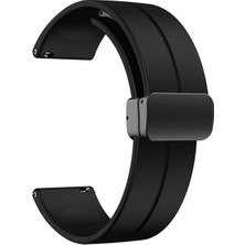 Dmay Xiaomi Watch S4 / S5 Uyumlu Magnet Mıknatıslı Silikon Kordon 22MM