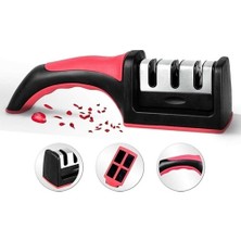 Ozcmax 3 Aşamalı Bıçak Makas Bileyici Keskinleştirme Aleti