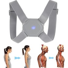 Ozcmax Unisex Titreşim Sensörlü Kaamburluk Önleyici Dik Duruş Ayarlanabilir Akıllı Korse