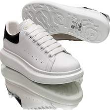 Globalux Alexander Mcqueen Men's Sneakers - Sneaker In White/black - Alexander Mcqueen Erkek Sneaker
