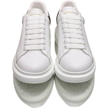 Globalux Alexander Mcqueen Men's Sneakers - Sneaker In White/black - Alexander Mcqueen Erkek Sneaker