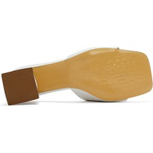 Sole Sisters Maja Topuklu Terlik - Beyaz