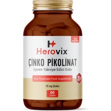 Herovix Çinko Pikolinat 60 Tablet 15 Mg