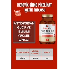 Herovix Çinko Pikolinat 60 Tablet 15 Mg