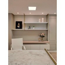 Gökyüzü Panel Ilık Beyaz Led, Gömme LED Armatur, Alçıpen Tavan 60 x 60 LED Panel, Sıva Altı 60WATT LED Panel, 4000K