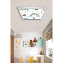 Gökyüzü Panel Magic Dreams-Bebek Koola-Bebek Odası AVIZE-60 cm  x 60 cm -54WATT-LED-ÇOÇUK Odası Avize Modelleri-Hd Tavan
