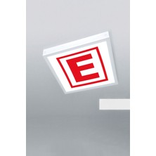 Gökyüzü Panel Eczane LED Aydınlatma- Eczane AVIZE-60 cm  x 60 cm  -Tavana Model- 54WATT-LED Işık-Avize-Eczane Avize