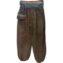 Tayland Cep Detaylı %100 Koton Pantolon