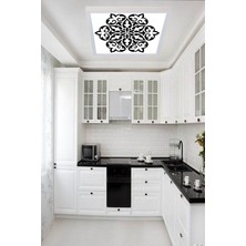 Gökyüzü Panel Mutfak LED Avize Şık Desenli LED Avize 60W Tavana Model Modern LED Avize, Beyaz Işık,