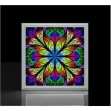 Gökyüzü Panel Koridor 60WATT-60 x 60 -Led Avize- Yeni Model Aydınlatma- Kare Tavana Yapışık-Kolay Montaj Avize