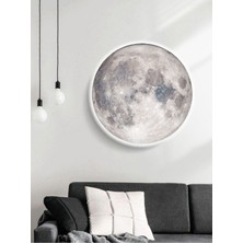 Gökyüzü Panel Yeni-Trend Ürün Moon LED APLIK,30 cm , Ay LED Avize LED Aplik Trend Ürün Uv Baskı