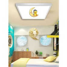Gökyüzü Panel Genç Odası AVIZE-60 cm  x 60 cm -54WATT-LED-6500 Kelvin (Beyaz)-Genç Odası Avize Modelleri-Çocuk Avizeleri
