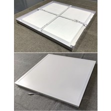 Gökyüzü Panel Klas Desenli Modern LED Aydınlatma 60WATT LED Dijital Baskılı Tavan Armatürü, 60 x 60 Mondern Kare
