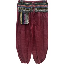 Tayland Cep Detaylı %100 Koton Pantolon