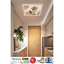 Gökyüzü Panel - Mimari Desen Tavan 60W LED Aydınlatma Hd Avize 60 cm  x 60 cm
