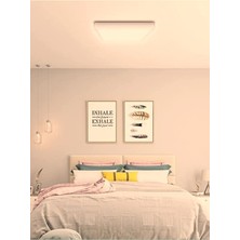 Gökyüzü Panel Sıva Üstü 60 cm   x 60 cm  LED Panel, Mutfak Avize, 60 x 60 LED Avize, 54 Watt, Homojen Gün Işığı 4000K