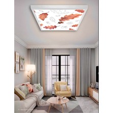 Gökyüzü Panel Salon AVIZE-60 x 60-54W-LED-ARMATÜR-OTURMA-ODASI-AYDINLATMA-DESENLI-PANEL-UYGUN-AVIZE-MODELLERI-NEW