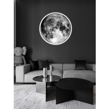 Gökyüzü Panel Yeni Model LED Aplik, 30 cm  Çap, LED 25WATT, Modern, Duvar Aplik, Yatak Odası Aplik, Aplik Modelleri