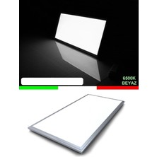 Gökyüzü Panel 60 x 120 Slim Panel, 6500K, Beyaz Işık, 3mm Kalınlık, Dev Aydınlatma,homojen Işık, Ofis LED Aydınlatma