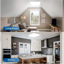 Gökyüzü Panel Mutfak AYDINLATMA-25WATT-30 cm  x 30 cm  Lüks LED Avize, Mutfak Avize Modelleri, Avize Modelleri (Yeni)