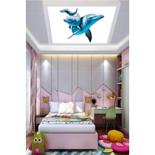 Gökyüzü Panel Yunus Çocuk Avize, LED 60WATT, Beyaz Işık, 60 x 60 LED Panel, Yeni Tasarım Ledli AVIZE,60W