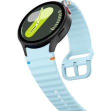 Nextron Samsung Galaxy Watch 4/5/6/7/fe/40/44/classic/42/43/46/47 Uyumlu Yüksek Kaliteli Spor Silikon Kordon