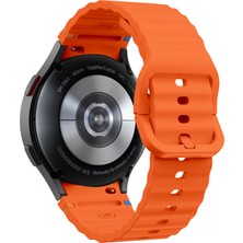 Nextron Samsung Galaxy Watch 4/5/6/7/fe/40/44/classic/42/43/46/47 Uyumlu Yüksek Kaliteli Spor Silikon Kordon