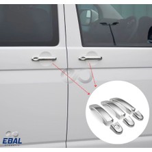 Ebal Oto Vw T5 Caravelle Multivan Krom Kapı Kolu 3 Kapı 2004-2015 P. Çelik