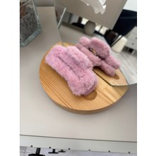 SP Accessories Pembe  Renkli  Peluş Toka